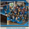 image:imageYouTheFan NFL Carolina Panthers Purebred Fans NFL Purebred Fans A Real Nailbiter Puzzle amp Bonus Poster Team Colors 15 X 20