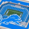 image:imageYouTheFan NFL Detroit Lions 3D StadiumView Coaster  Ford Field Pack of 12