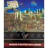 image:imageYouTheFan NFL Houston Texans Joe Journeyman NFL Puzzle amp Bonus Poster Team Colors 15 X 20