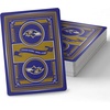 image:imageYouTheFan NFL OfficiallyLicensed Playing Cards  Original Artwork on All face Cards and Jokers  Teams Official Colors  Quality Linen Texture  Designed in The USABaltimore Ravens