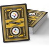 image:imageYouTheFan NFL OfficiallyLicensed Playing Cards  Original Artwork on All face Cards and Jokers  Teams Official Colors  Quality Linen Texture  Designed in The USAPittsburgh Steelers