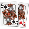 image:imageYouTheFan NFL OfficiallyLicensed Playing Cards  Original Artwork on All face Cards and Jokers  Teams Official Colors  Quality Linen Texture  Designed in The USACleveland Browns