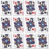 image:imageYouTheFan NFL OfficiallyLicensed Playing Cards  Original Artwork on All face Cards and Jokers  Teams Official Colors  Quality Linen Texture  Designed in The USANew York Giants