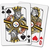 image:imageYouTheFan NFL OfficiallyLicensed Playing Cards  Original Artwork on All face Cards and Jokers  Teams Official Colors  Quality Linen Texture  Designed in The USAPittsburgh Steelers