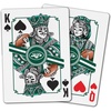 image:imageYouTheFan NFL OfficiallyLicensed Playing Cards  Original Artwork on All face Cards and Jokers  Teams Official Colors  Quality Linen Texture  Designed in The USANew York Jets