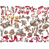 image:imageYouTheFan NFL Wooden Joe Journeyman Puzzle 1775 x 1325 Inches 333 PiecesKansas City Chiefs