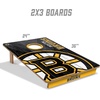 image:imageYouTheFan NHL 2 x 3 Wood Cornhole Game with Logo BagsBoston Bruins
