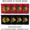 image:imageYouTheFan NHL 2 x 3 Wood Cornhole Game with Logo BagsChicago Blackhawks