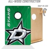 image:imageYouTheFan NHL 2 x 3 Wood Cornhole Game with Logo BagsDallas Stars