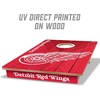 image:imageYouTheFan NHL 2 x 3 Wood Cornhole Game with Logo BagsDetroit Red Wings