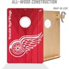 image:imageYouTheFan NHL 2 x 3 Wood Cornhole Game with Logo BagsDetroit Red Wings