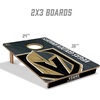 image:imageYouTheFan NHL 2 x 3 Wood Cornhole Game with Logo BagsVegas Golden Knights