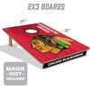 image:imageYouTheFan NHL 2 x 3 Wood Cornhole GameChicago Blackhawks