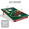 image:imageYouTheFan NHL 2 x 3 Wood Cornhole GameMinnesota Wild
