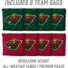 image:imageYouTheFan NHL 2 x 4 Professional Wood Cornhole Game with Logo BagsTeam Colors