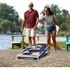 image:imageYouTheFan NHL 2 x 4 Professional Wood Cornhole Game with Logo BagsTeam Colors