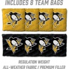 image:imageYouTheFan NHL 2 x 4 Professional Wood Cornhole Game with Logo BagsTeam Colors