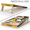 image:imageYouTheFan NHL 2 x 4 Professional Wood Cornhole Game with Logo BagsTeam Colors