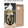 image:imageYouTheFan NHL 2 x 4 Professional Wood Cornhole Game with Logo BagsTeam Colors