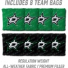 image:imageYouTheFan NHL 2 x 4 Professional Wood Cornhole Game with Logo BagsTeam Colors