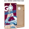 image:imageYouTheFan NHL 2 x 4 Professional Wood Cornhole Game with Logo BagsTeam Colors