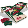 image:imageYouTheFan NHL 2 x 4 Professional Wood Cornhole Game with Logo BagsTeam Colors