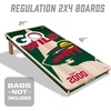 image:imageYouTheFan NHL 2 x 4 Professional Wood Cornhole GameTeam Colors
