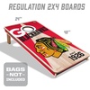 image:imageYouTheFan NHL 2 x 4 Professional Wood Cornhole GameTeam Colors