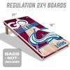 image:imageYouTheFan NHL 2 x 4 Professional Wood Cornhole GameTeam Colors