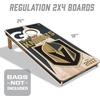image:imageYouTheFan NHL 2 x 4 Professional Wood Cornhole GameTeam Colors