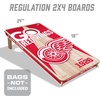 image:imageYouTheFan NHL 2 x 4 Professional Wood Cornhole GameTeam Colors
