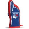 image:imageYouTheFan NHL OfficiallyLicensed Oven Mitt  Heat Resistant 100 Cotton Patented Design Perfect for Indoors or Outdoors on The Grill  Official Team Colors and LogoNew York Rangers