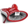 image:imageYouTheFan NHL OfficiallyLicensed Oven Mitt  Heat Resistant 100 Cotton Patented Design Perfect for Indoors or Outdoors on The Grill  Official Team Colors and LogoDetroit Red Wings