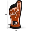 image:imageYouTheFan NHL OfficiallyLicensed Oven Mitt  Heat Resistant 100 Cotton Patented Design Perfect for Indoors or Outdoors on The Grill  Official Team Colors and LogoPhiladelphia Flyers