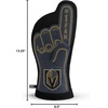 image:imageYouTheFan NHL OfficiallyLicensed Oven Mitt  Heat Resistant 100 Cotton Patented Design Perfect for Indoors or Outdoors on The Grill  Official Team Colors and LogoVegas Golden Knights