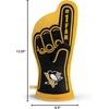 image:imageYouTheFan NHL OfficiallyLicensed Oven Mitt  Heat Resistant 100 Cotton Patented Design Perfect for Indoors or Outdoors on The Grill  Official Team Colors and LogoPittsburgh Penguins