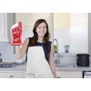 image:imageYouTheFan NHL OfficiallyLicensed Oven Mitt  Heat Resistant 100 Cotton Patented Design Perfect for Indoors or Outdoors on The Grill  Official Team Colors and LogoDetroit Red Wings