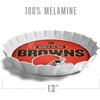 image:imageYouTheFan OfficiallyLicensed NFL Bottlecap Serving Tray  13 x 13  Bottle Cap Shaped Tray  100 Melamine Dishwasher Safe BPA Free  Great Fan GiftCleveland Browns