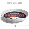 image:imageYouTheFan OfficiallyLicensed NFL Bottlecap Serving Tray  13 x 13  Bottle Cap Shaped Tray  100 Melamine Dishwasher Safe BPA Free  Great Fan GiftDenver Broncos