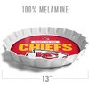 image:imageYouTheFan OfficiallyLicensed NFL Bottlecap Serving Tray  13 x 13  Bottle Cap Shaped Tray  100 Melamine Dishwasher Safe BPA Free  Great Fan GiftKansas City Chiefs