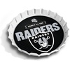 image:imageYouTheFan OfficiallyLicensed NFL Bottlecap Serving Tray  13 x 13  Bottle Cap Shaped Tray  100 Melamine Dishwasher Safe BPA Free  Great Fan GiftLas Vegas Raiders