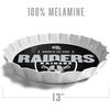 image:imageYouTheFan OfficiallyLicensed NFL Bottlecap Serving Tray  13 x 13  Bottle Cap Shaped Tray  100 Melamine Dishwasher Safe BPA Free  Great Fan GiftLas Vegas Raiders