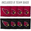 image:imageYouTheFan Officiallylicensed NFL Set of 8 Cornhole Bags  All Weather Dual Sided Slide amp Stop  regulation sizeArizona Cardinals