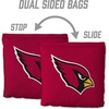 image:imageYouTheFan Officiallylicensed NFL Set of 8 Cornhole Bags  All Weather Dual Sided Slide amp Stop  regulation sizeArizona Cardinals
