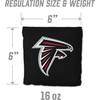 image:imageYouTheFan Officiallylicensed NFL Set of 8 Cornhole Bags  All Weather Dual Sided Slide amp Stop  regulation sizeAtlanta Falcons