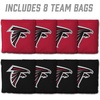 image:imageYouTheFan Officiallylicensed NFL Set of 8 Cornhole Bags  All Weather Dual Sided Slide amp Stop  regulation sizeAtlanta Falcons