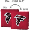 image:imageYouTheFan Officiallylicensed NFL Set of 8 Cornhole Bags  All Weather Dual Sided Slide amp Stop  regulation sizeAtlanta Falcons