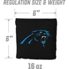 image:imageYouTheFan Officiallylicensed NFL Set of 8 Cornhole Bags  All Weather Dual Sided Slide amp Stop  regulation sizeCarolina Panthers