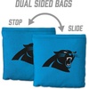image:imageYouTheFan Officiallylicensed NFL Set of 8 Cornhole Bags  All Weather Dual Sided Slide amp Stop  regulation sizeCarolina Panthers