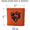 image:imageYouTheFan Officiallylicensed NFL Set of 8 Cornhole Bags  All Weather Dual Sided Slide amp Stop  regulation sizeChicago Bears